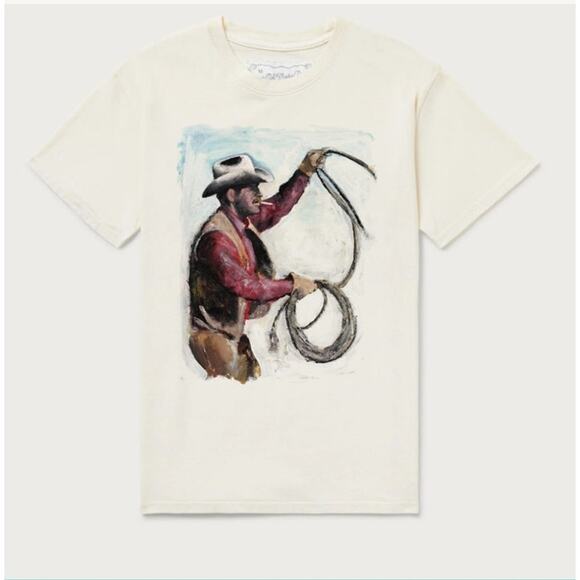 NEW! One of These Days 'Where The West Has Gone' Tee in BONE (S) - Picture 1 of 3